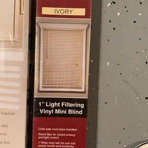 3 mini light filtering blinds